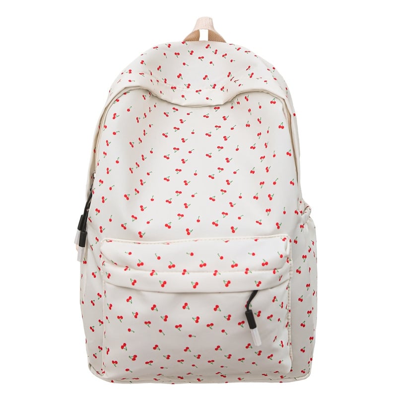 Σακίδιο με floral print για μαθητές και φοιτητές, Mori στυλ, σακίδιο για φορητό υπολογιστή, Harajuku ταξιδιωτικό σακίδιο
