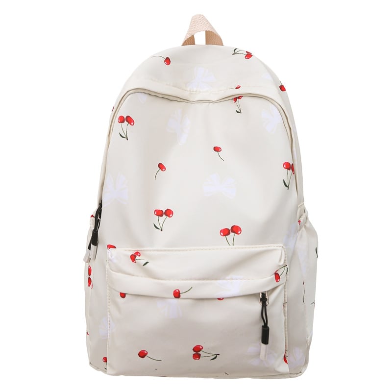 Σακίδιο με floral print για μαθητές και φοιτητές, Mori στυλ, σακίδιο για φορητό υπολογιστή, Harajuku ταξιδιωτικό σακίδιο