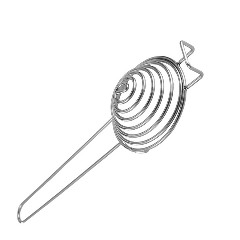 Separator din oțel inoxidabil pentru albuș și gălbenuș, cu filtru pentru ouă – instrument de copt