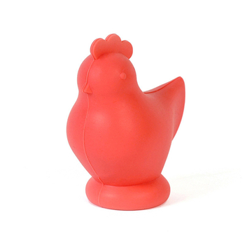 Separator din silicon pentru ouă, în formă de cocoș și găină, separator de gălbenușuri, multicolor