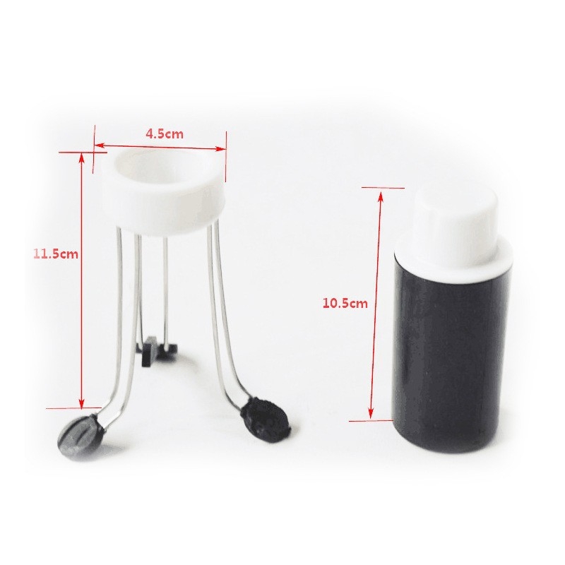 Mixer electric triunghiular pentru ouă, cu suport tripod, vibrații pentru albușuri și frișcă