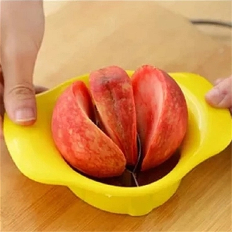 Divizor pentru mango din oțel inoxidabil, eliminator de sâmburi, tăietor de fructe, gadget de bucătărie