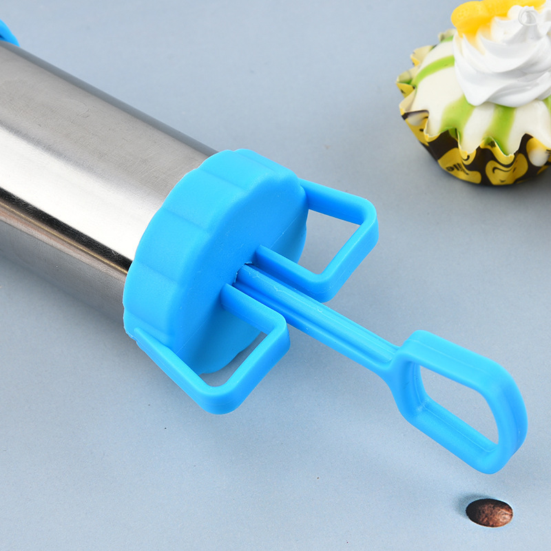 Set pistol de decorare biscuiți cu vârfuri pentru ornare și spatulă