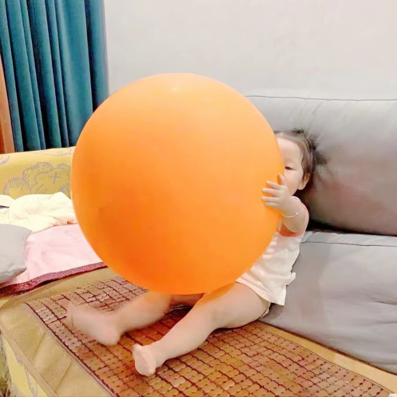 Balon latex rotund, 36 inci, cu pereți groși, pentru decorarea zilei de naștere și a nunții