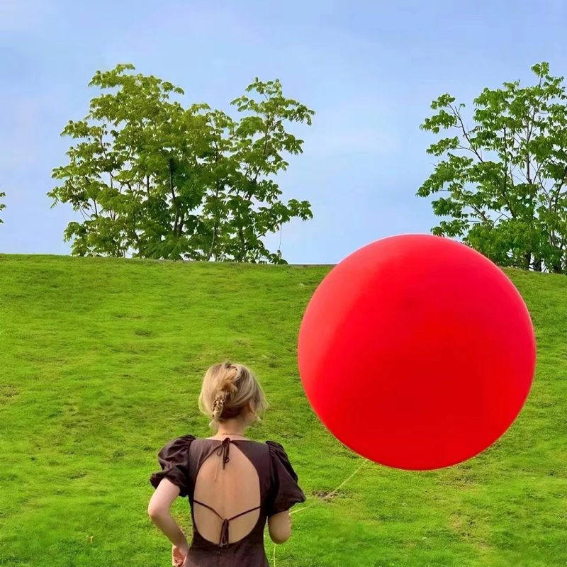 Balon latex rotund, 36 inci, cu pereți groși, pentru decorarea zilei de naștere și a nunții