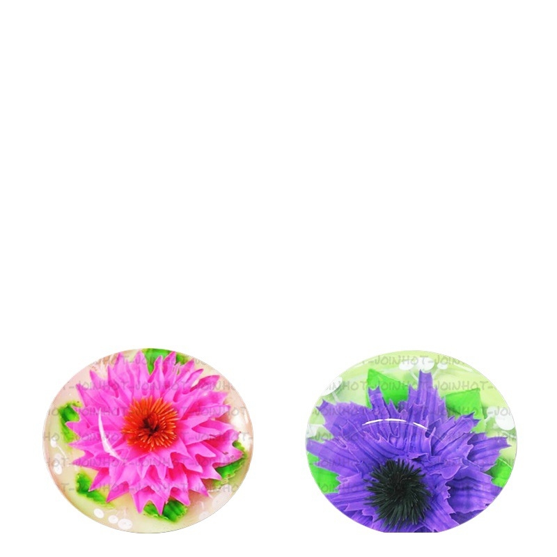 Duză decorativă 3D pentru flori din jeleu, pentru prăjituri, oțel inoxidabil