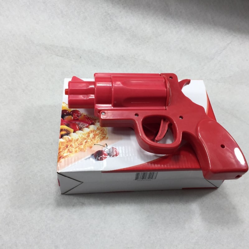 Unealtă de decorare în stil pistol pentru scriere cu ciocolată și gem pe prăjituri – decor DIY cu frișcă