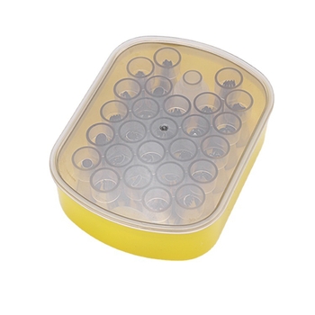 Set de 30 vârfuri pentru decorarea torturilor din oțel inoxidabil, cu cutie de depozitare