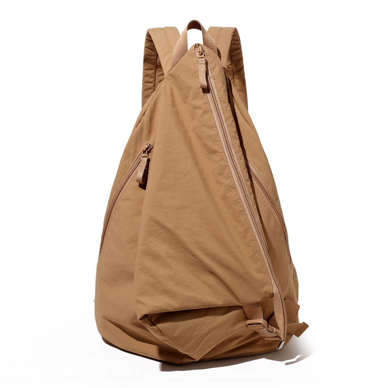 Unisex ruksak od ispranog platna, japansko-korejskog stila, jednobojan, vintage tekstura, velika kapacitet, školski ruksak
