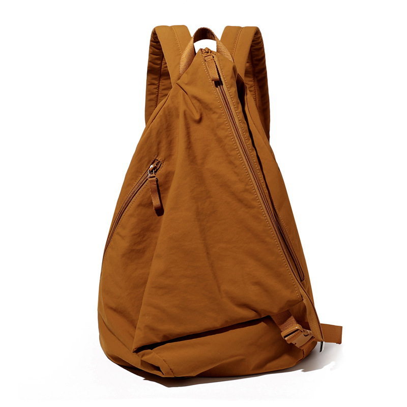 Unisex ruksak od ispranog platna, japansko-korejskog stila, jednobojan, vintage tekstura, velika kapacitet, školski ruksak