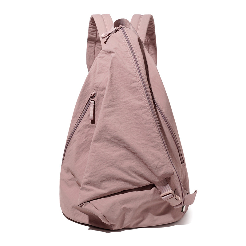 Unisex ruksak od ispranog platna, japansko-korejskog stila, jednobojan, vintage tekstura, velika kapacitet, školski ruksak