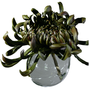 Floare artificială de crizantemă, mare, realistă, pentru decor de interior