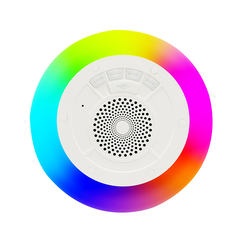Boxă Bluetooth cu iluminare ambientală RGB, lampă plutitoare pentru exterior, rezistentă la apă, încărcabilă