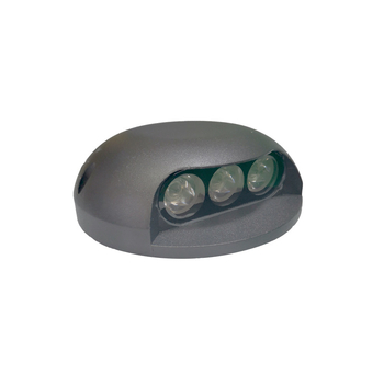 Lumină de traseu cu schimbare de culoare, iluminare laterală a treptelor și iluminare îngropată fără găuri; design carapace de țestoasă
