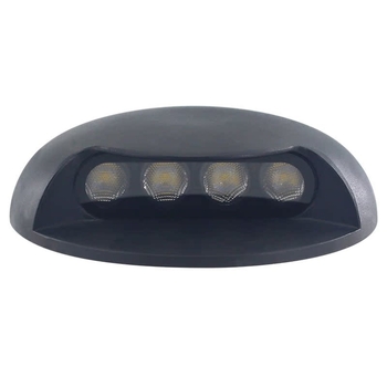 Lumină de traseu cu schimbare de culoare, iluminare laterală a treptelor și iluminare îngropată fără găuri; design carapace de țestoasă
