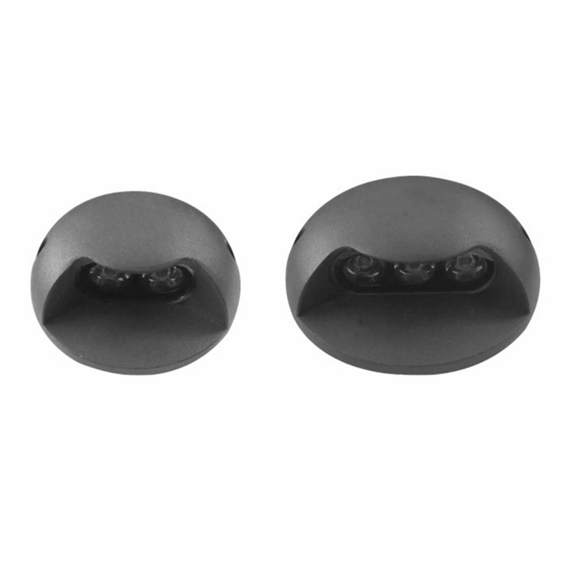 Lumină de traseu cu schimbare de culoare, iluminare laterală a treptelor și iluminare îngropată fără găuri; design carapace de țestoasă