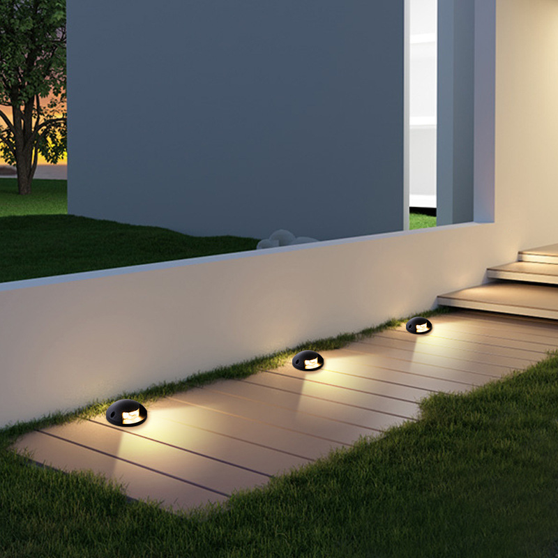 Lumină de perete LED pentru coridoare și scări, carcasă din aluminiu IP55 rezistentă la apă, 12/24V, BY-M1005, 3–12 LEDuri, 3000K, 100 lm, fără reglaj