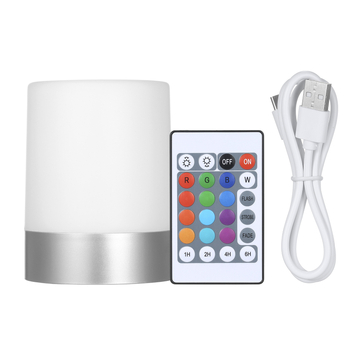 Lampă de masă cu atingere, 7 culori, baterie 3500mAh, iluminare puternică, autonomie lungă, lampă de noapte