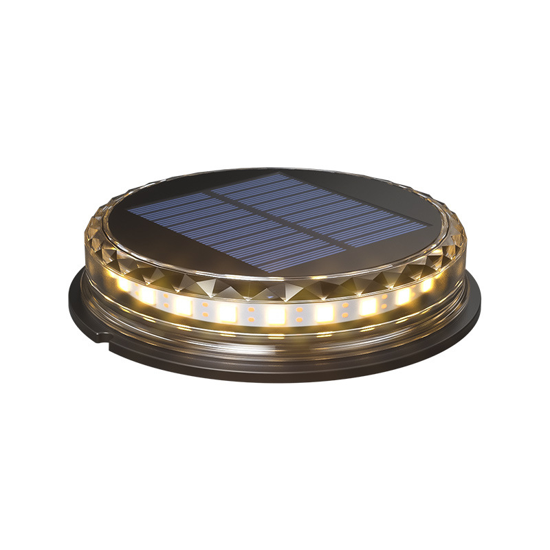 Lampă decorativă solară pentru gazon și grădină, impermeabilă, LED, iluminare pentru curte