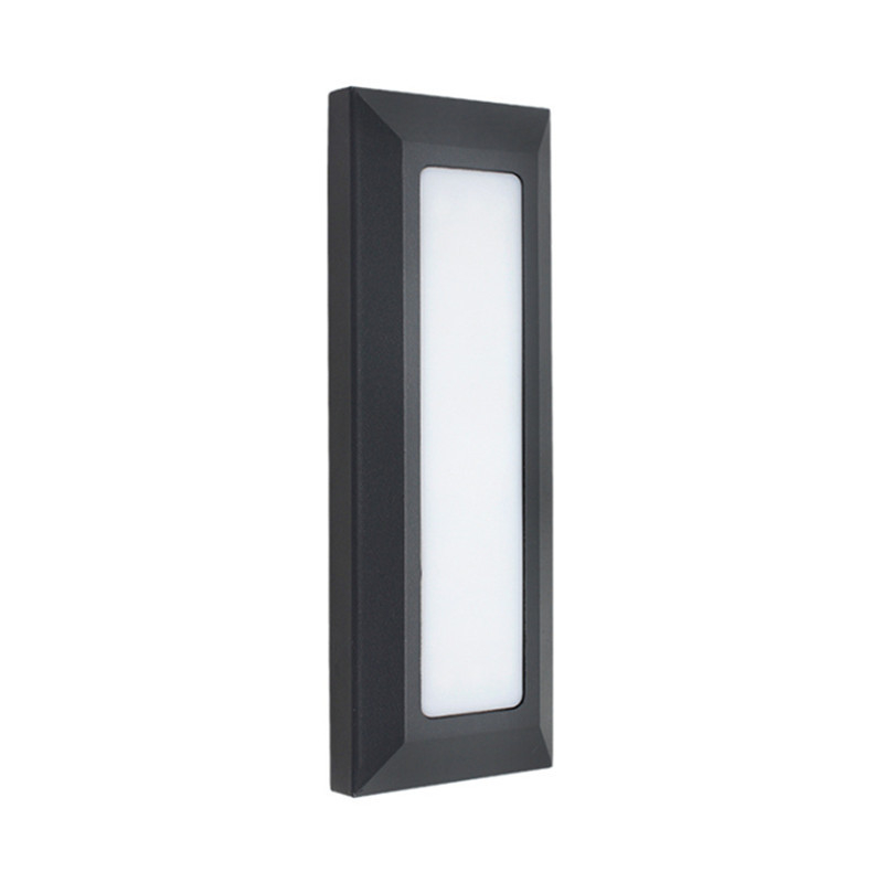Spot LED subțire montat pe suprafață, impermeabil, fără găuri în perete; iluminare pentru trepte, alei și rampă