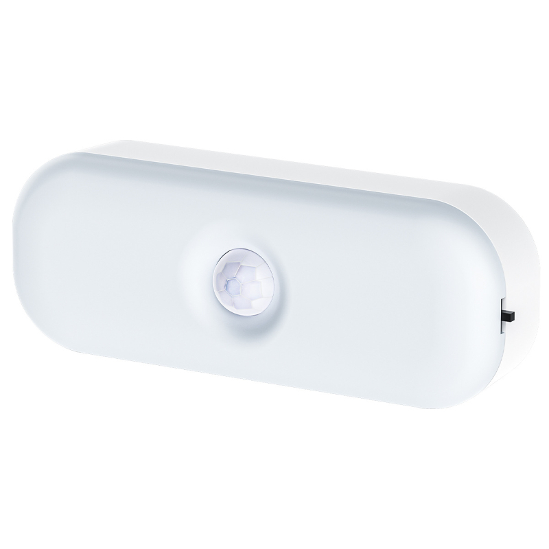 Lumină de noapte cu senzor de mișcare, reîncărcabilă, pentru dulap de bucătărie sau noptiere, ABS, design modern minimalist