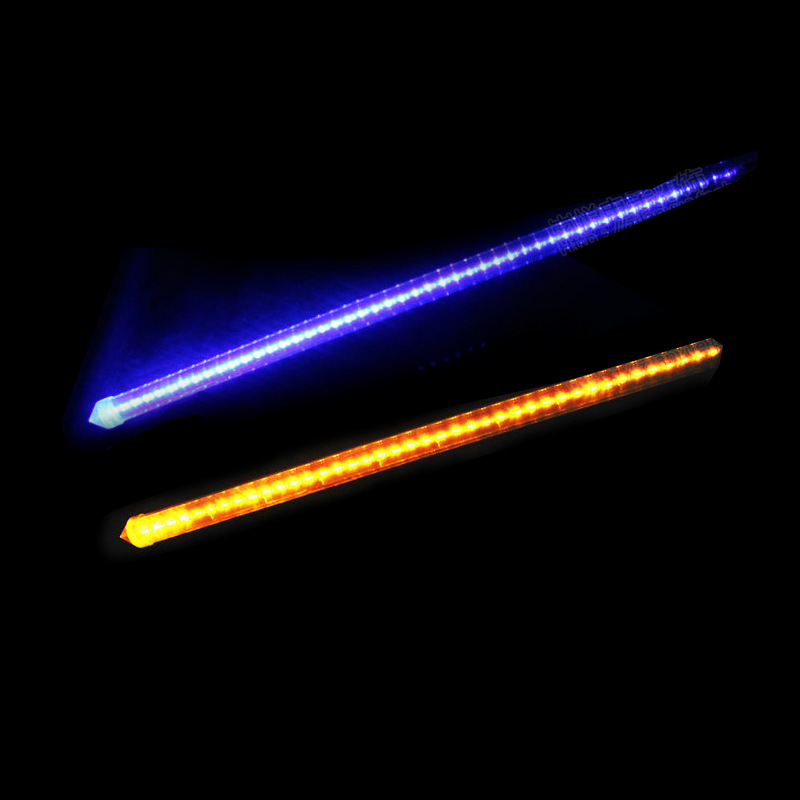 Lumini LED în ploaie de meteoriți pentru bradul de Crăciun, alimentare solară, impermeabile