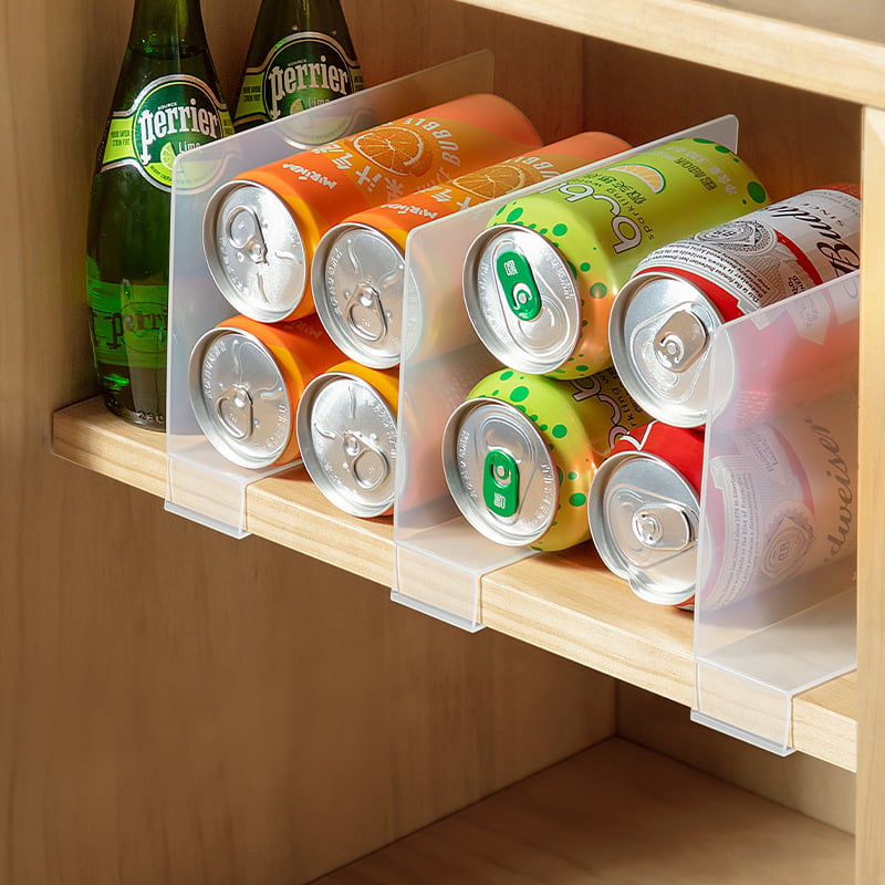 Panou separator transparent pentru garderobă, pentru organizarea hainelor și accesoriilor
