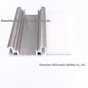Kit canal din aluminiu pentru bandă LED rigidă, model 2010, lampă încastrată cu carcasă din aluminiu, accesorii universale de iluminat