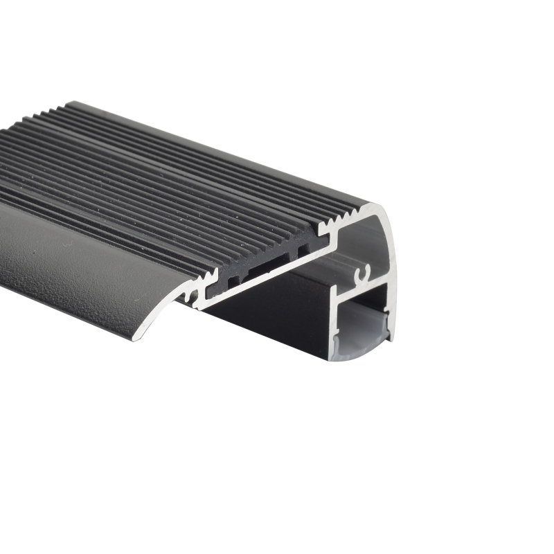 Kit carcasă LED liniară pentru scară și hol – aliaj de aluminiu, GU10, întrerupător cu senzor, 2m/2,5m