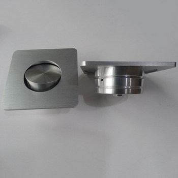 Kit carcasă lampă colț scară din aluminiu, rotire 360°, 90x90