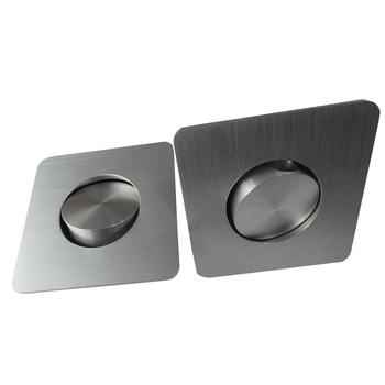 Kit carcasă lampă colț scară din aluminiu, rotire 360°, 90x90