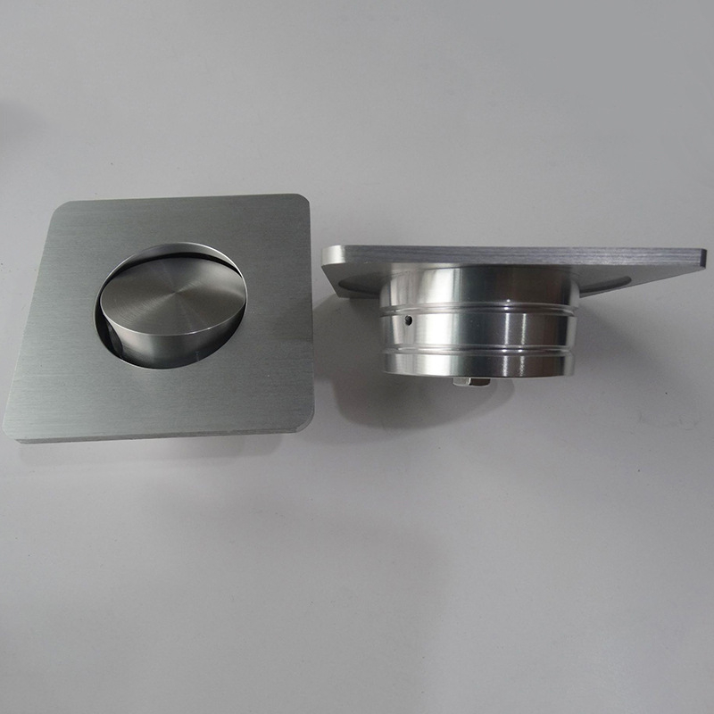 Kit carcasă lampă colț scară din aluminiu, rotire 360°, 90x90