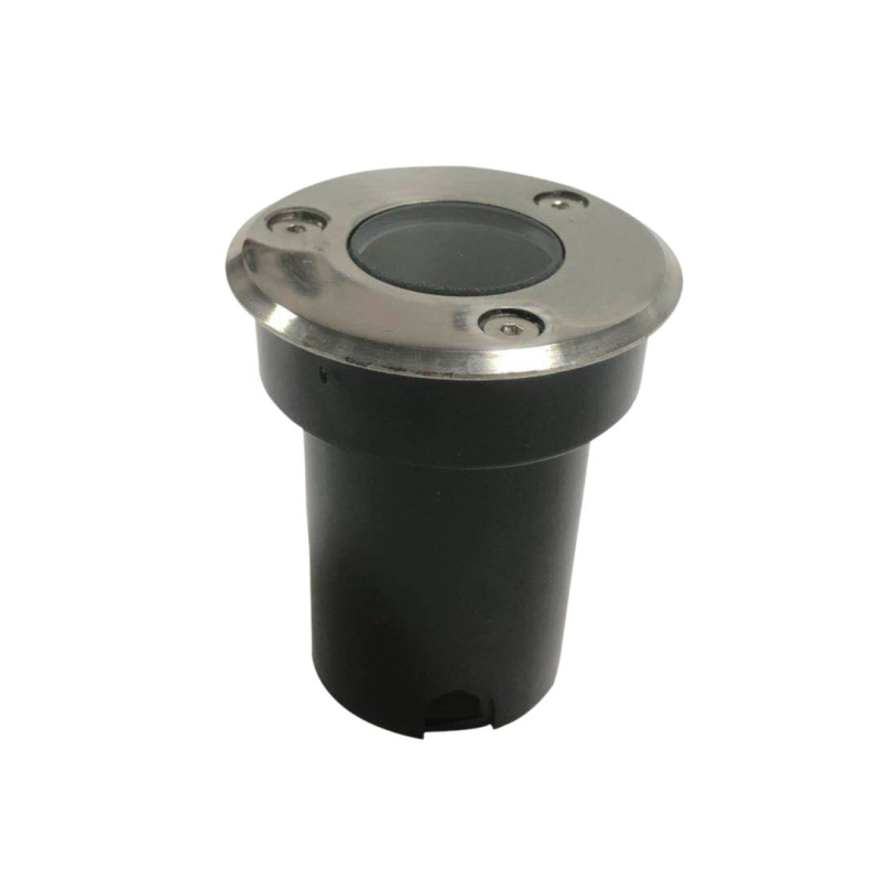 Kit husă lampă subterană pentru iluminat pardoseală pătrat, IP67, aluminiu turnat