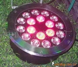 18W LED подземна лампа Ø300 мм, кръгла, JDY30 за озеленяване и площади, IP67