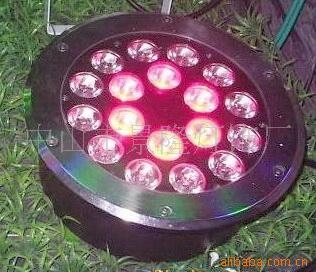 18W LED подземна лампа Ø300 мм, кръгла, JDY30 за озеленяване и площади, IP67