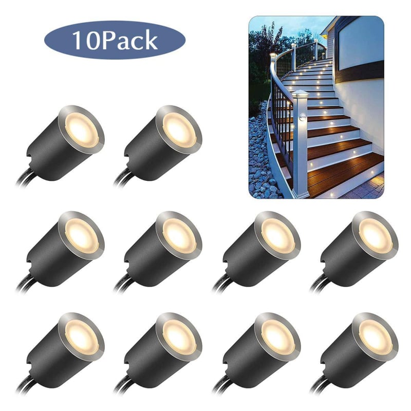 IP67 LED iluminat de podea pentru grădină și curte – iluminare pentru scări, alei și peisaj