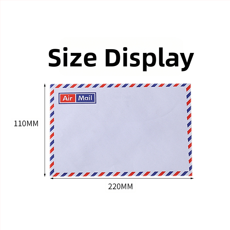 Pozvánková obálka v retro západnom štýle, samolepiaca, biela, rozmery 110×220 mm