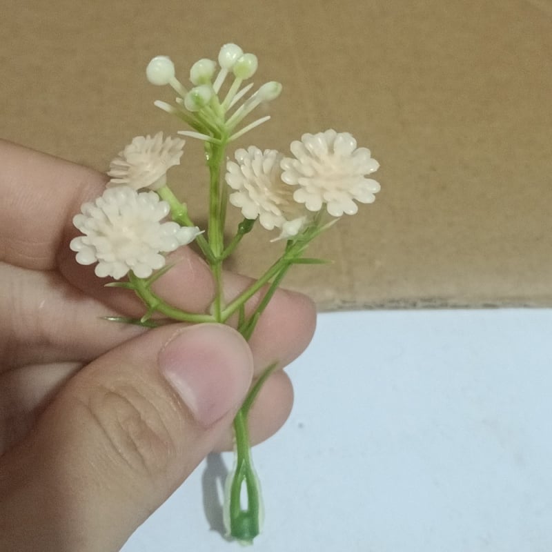 Buchet de flori artificiale din satin pentru agrafe DIY pentru păr, cununie, accesorii vestimentare și recuzită pentru fotografie