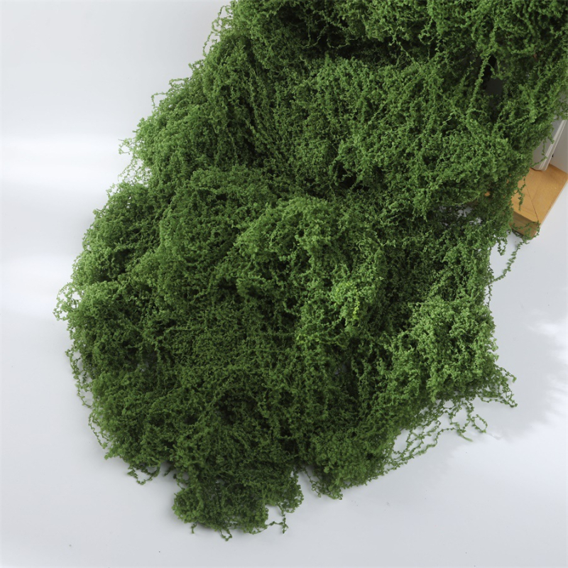 Mușchi artificial filamentos pentru micropeisaje și decor pentru bonsai