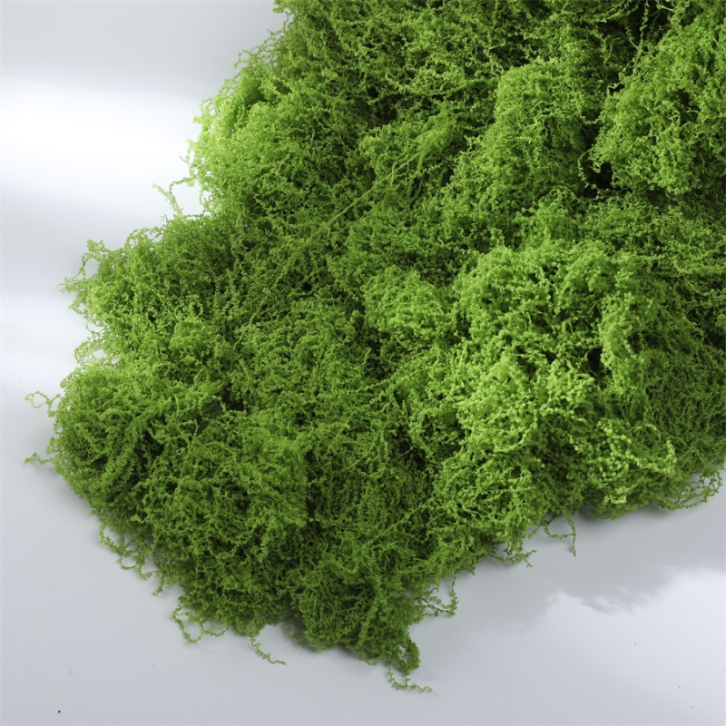Mușchi artificial filamentos pentru micropeisaje și decor pentru bonsai