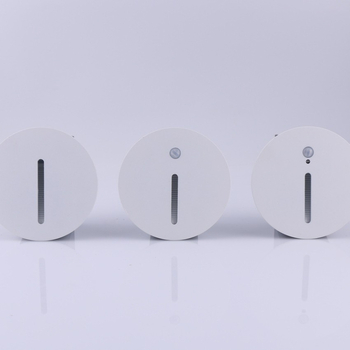 Lumină circulară cu senzor pentru picioare, lampă de perete încastrată, din aluminiu, pentru scări