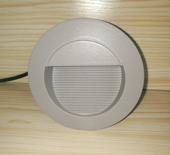 Lumină de exterior LED impermeabilă, circulară, montaj în perete, 2W, diametru 125 mm, JE024