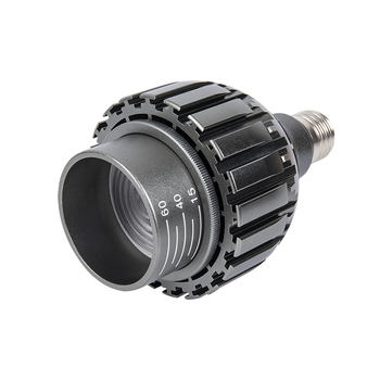 Carcasă PAR30 din aluminiu cu plasă hexagonală pentru focalizare – carcasă de iluminat pentru creșterea plantelor