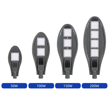 Carcasă pentru corp de lampă solară de stradă – aluminiu, iluminare LED exterioară, tip sabie
