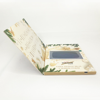 Card de invitație digital de 4,3 inch cu redare video – felicitare de nuntă și de Ziua Îndrăgostiților