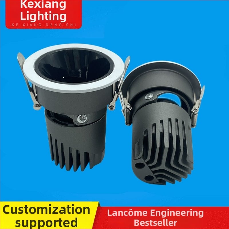 Carcasă pentru iluminare de tip wall-washer pentru LED downlight încastrat