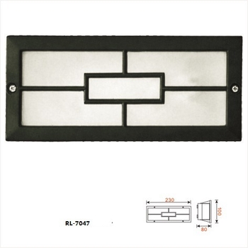 Lampa de colț pentru perete, pentru interior și exterior – iluminat pentru parcuri, piețe și cluburi.