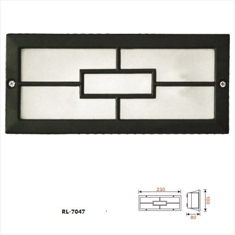 Lampa de colț pentru perete, pentru interior și exterior – iluminat pentru parcuri, piețe și cluburi.