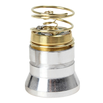 Cap de lampă LED pentru semnalizare în pescuit, diametru 26.5 mm, lumină roșie, aliaj de aluminiu, 3.7V