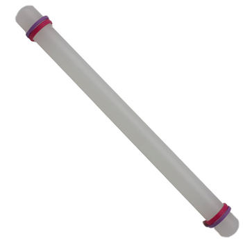 Rolă de aluat din plastic PP antiaderent cu inel, 23 cm, instrument ușor de copt pentru biscuiți și prăjituri